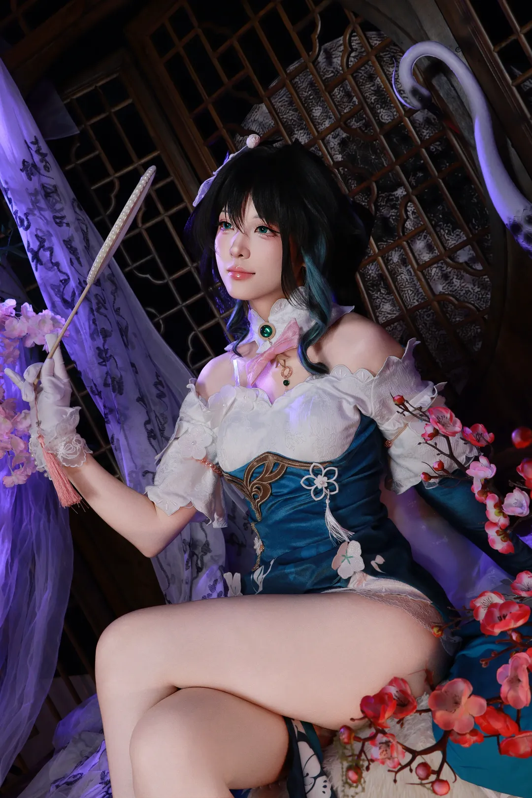 崩坏星穹铁道, 阮梅cos, 国风二次元, 角色扮演写真, 古风cosplay摄影 - 第2张