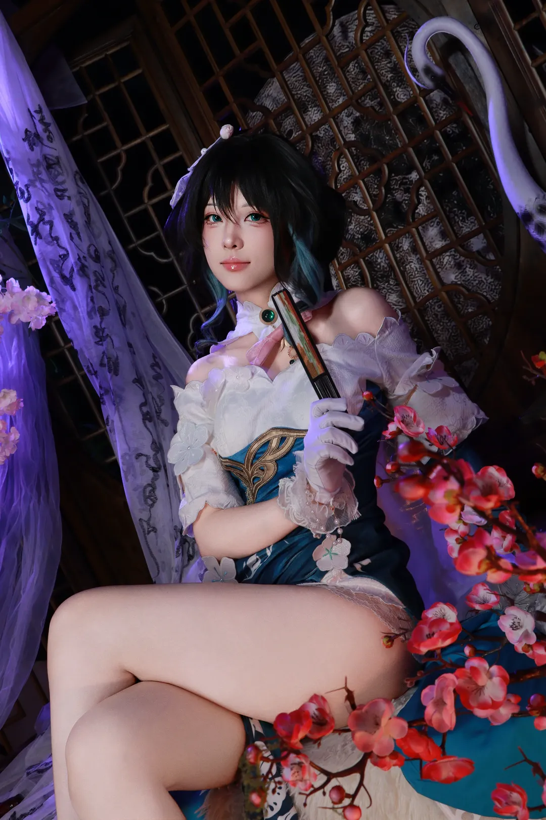 崩坏星穹铁道, 阮梅cos, 国风二次元, 角色扮演写真, 古风cosplay摄影 - 第4张