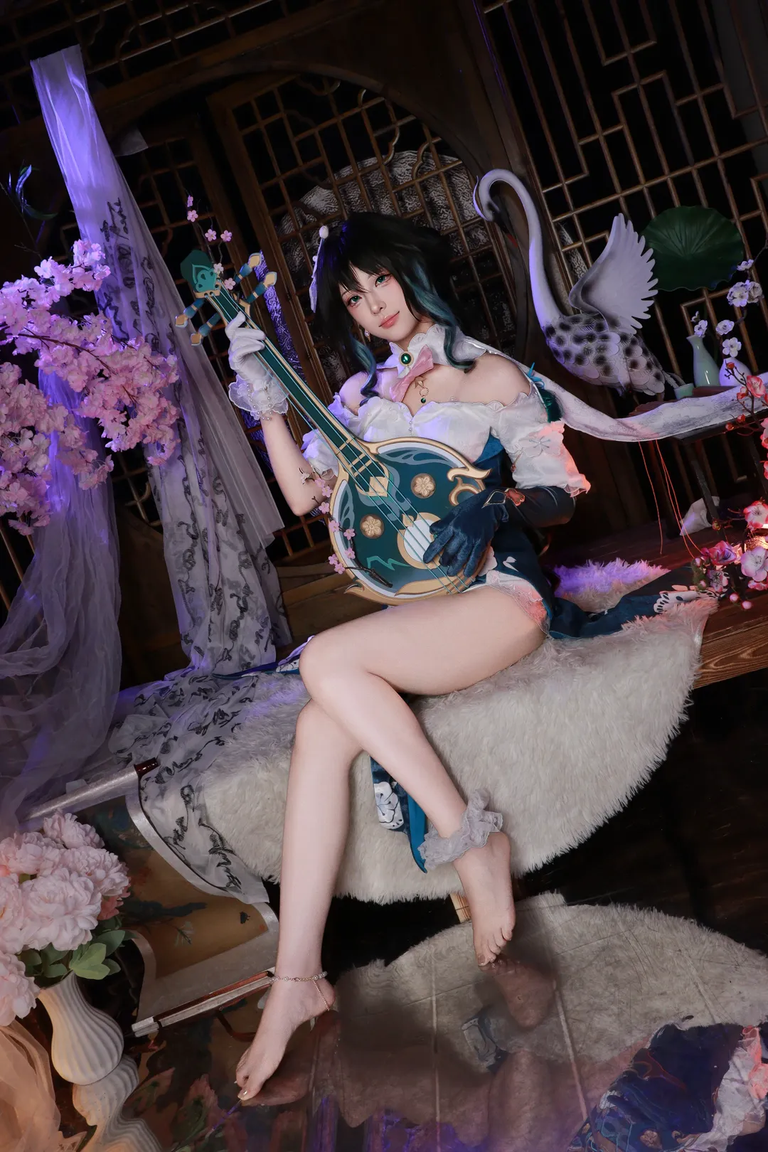 二次元少女, 崩坏星穹铁道, 阮梅cos, cosplay摄影, 国风古风 - 第1张