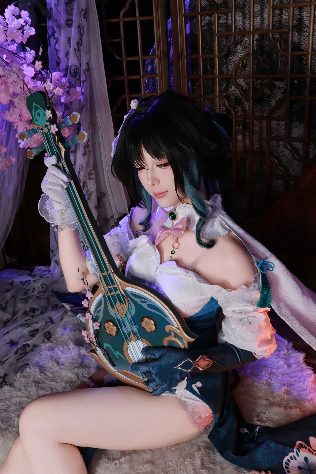 二次元少女, 崩坏星穹铁道, 阮梅cos, cosplay摄影, 国风古风 - 第3张