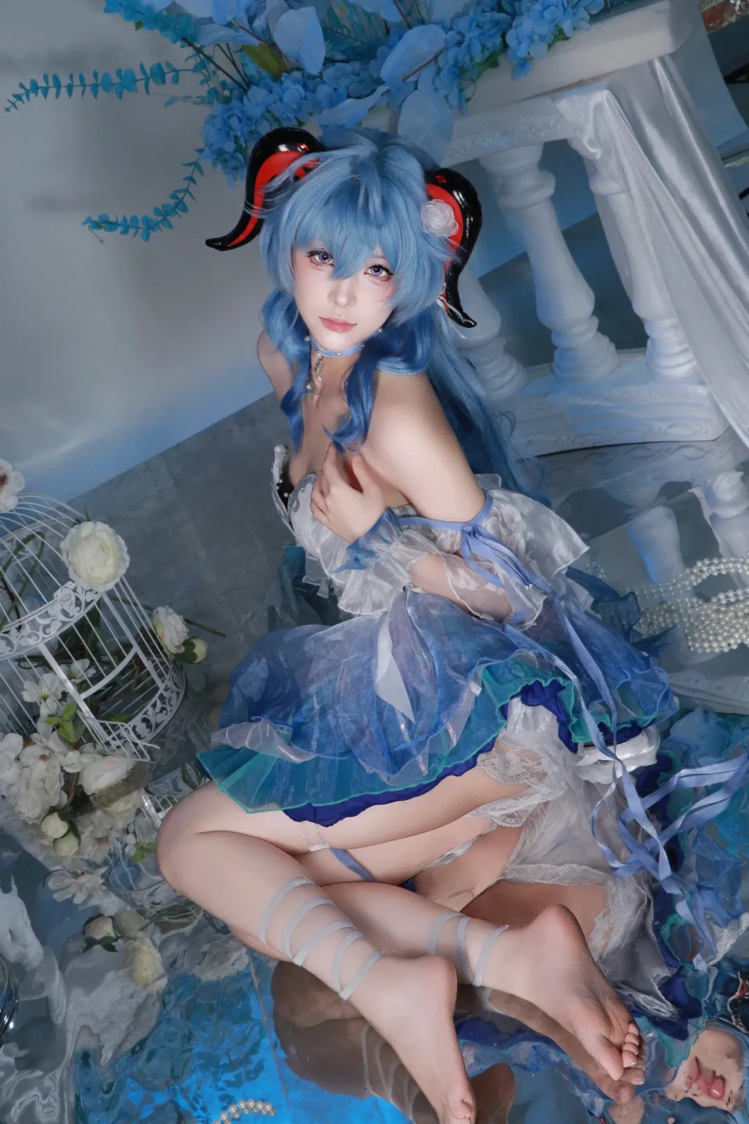 原神, 甘雨cos, cosplay, 原神创作者激励计划, 原神cos - 第1张