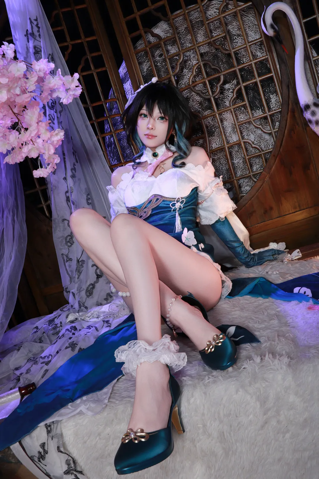 cosplay, Honkai: Star Rail, Ruan Mei cosplay, Honkai: Star Rail cosplay, Role-playing game