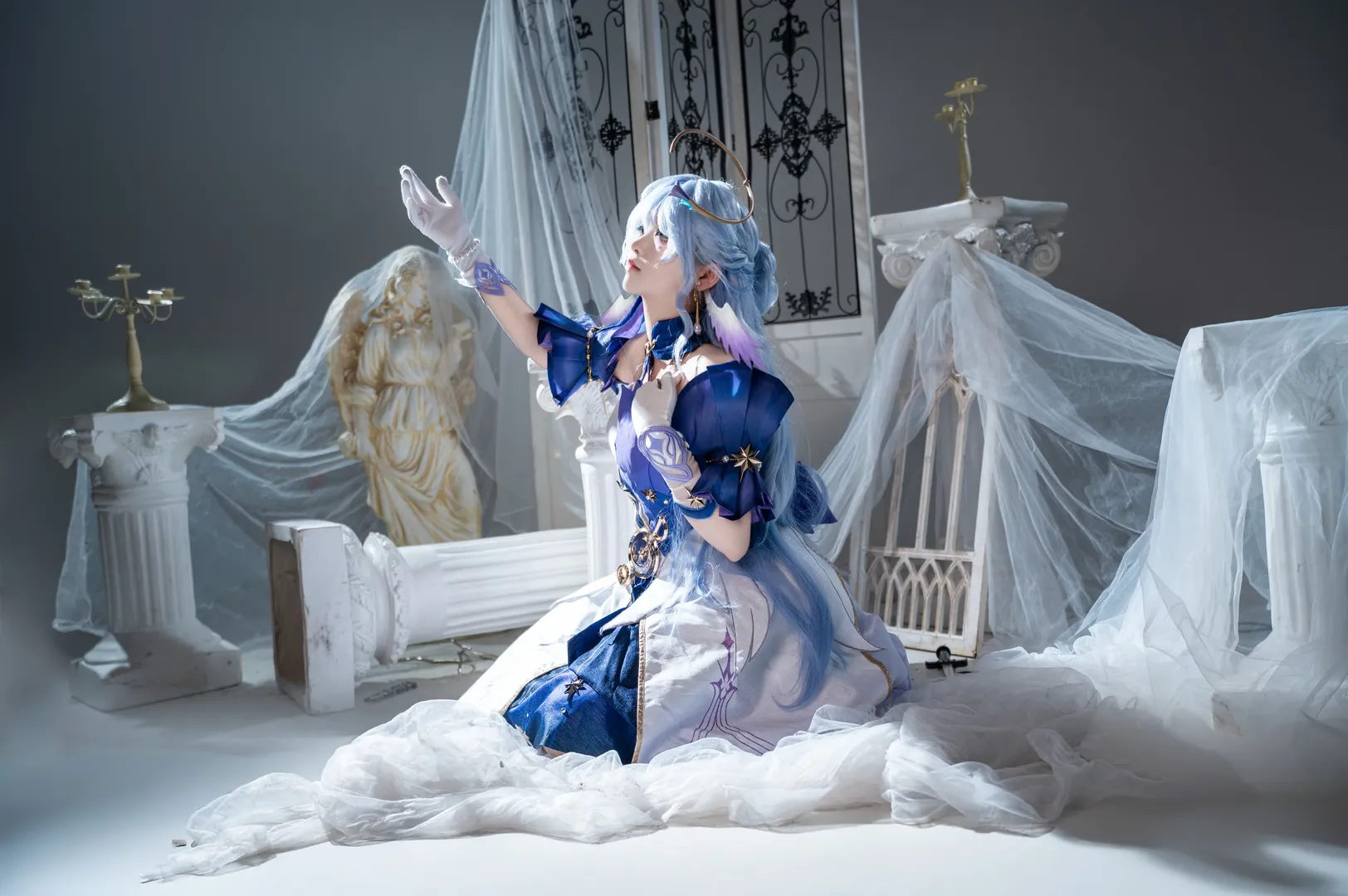 角色扮演, 崩坏星穹铁道, 知更鸟cos, cosplay摄影, 星空主题 - 第2张