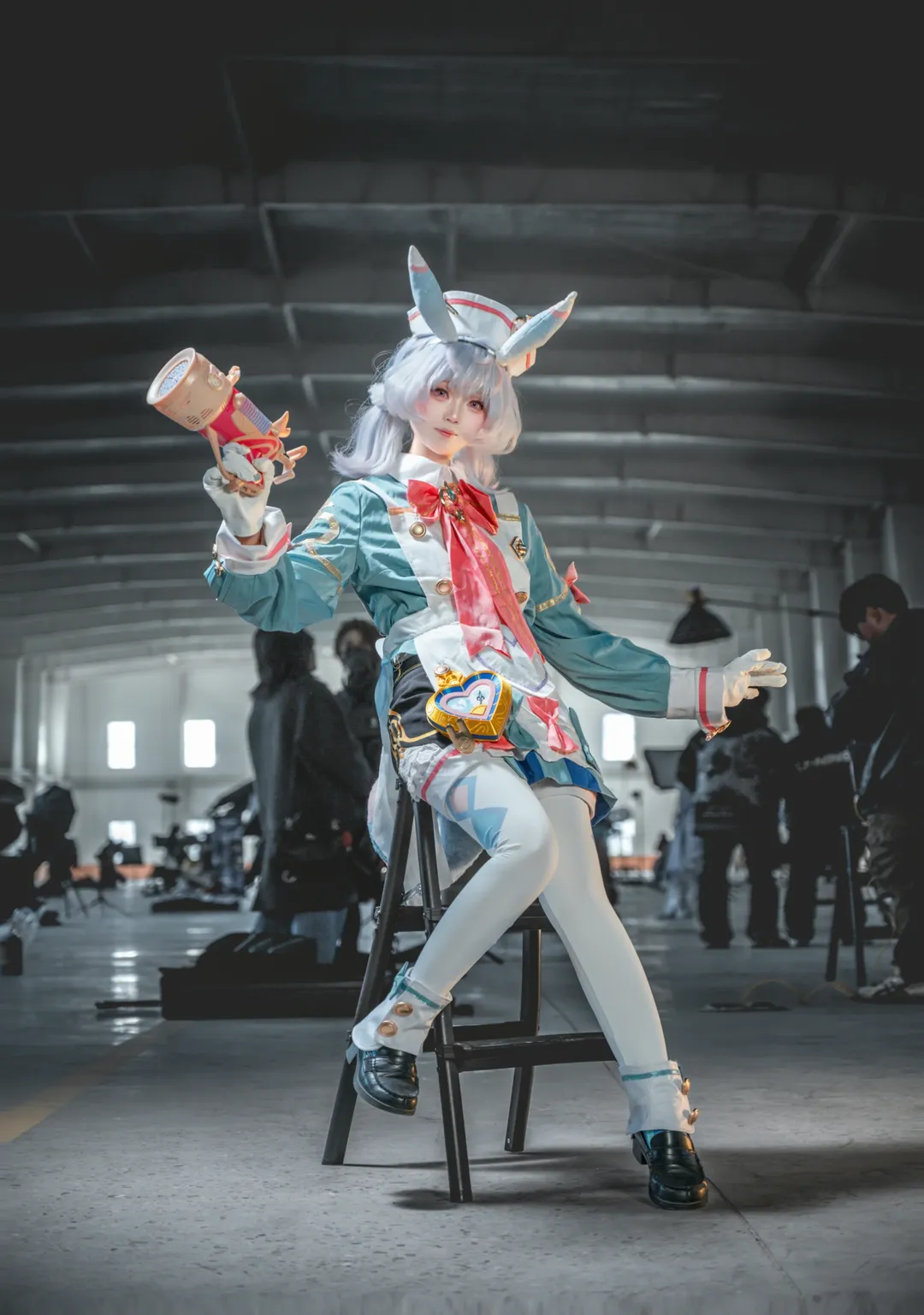 cosplay, 希格雯cos, 兔耳造型, 棚拍分享, 水手风格