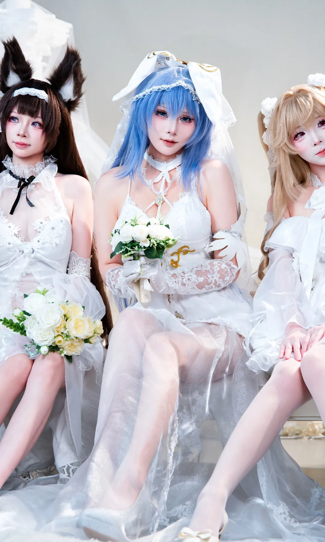 Azur Lane, Cosplay photography, Azur Lane 9th Anniversary, Wedding dress, New Jersey cosplay