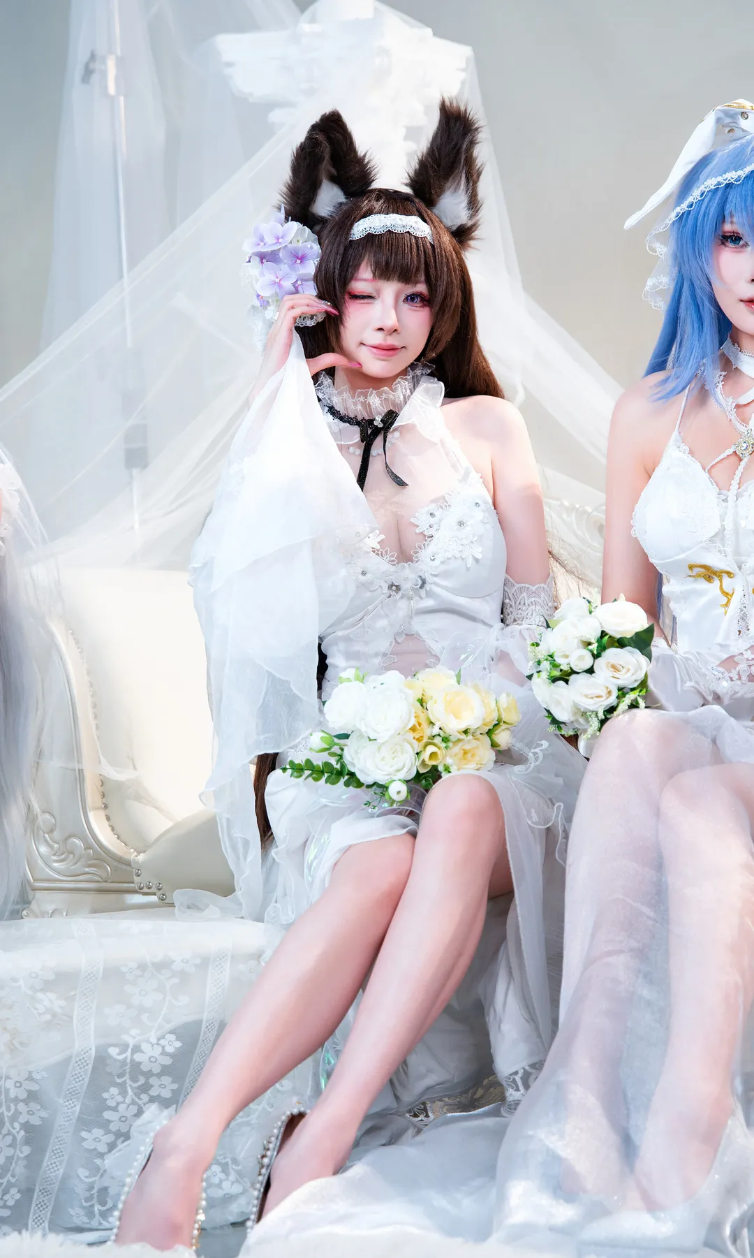 碧蓝航线, 婚纱cos, 花嫁, 九周年, 天城cos - 第1张