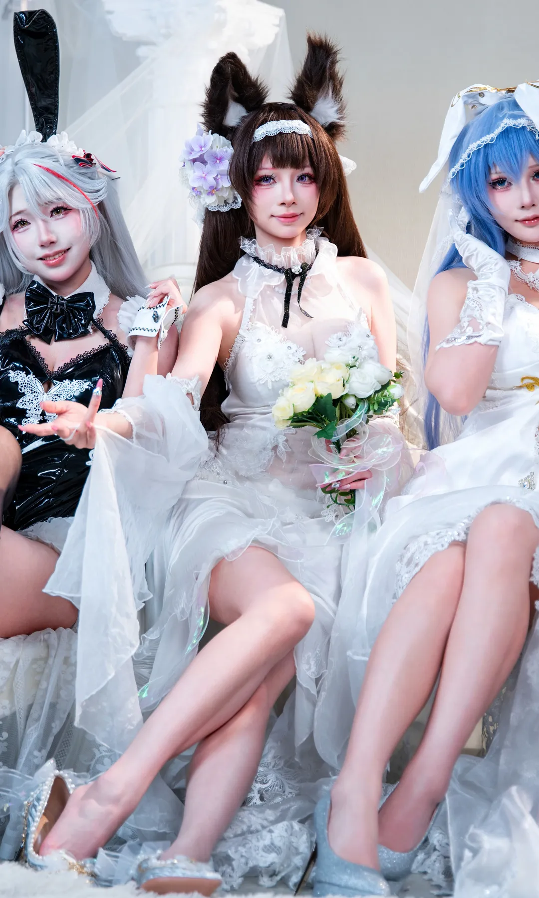 碧蓝航线, 婚纱cos, 花嫁, 九周年, 天城cos - 第3张