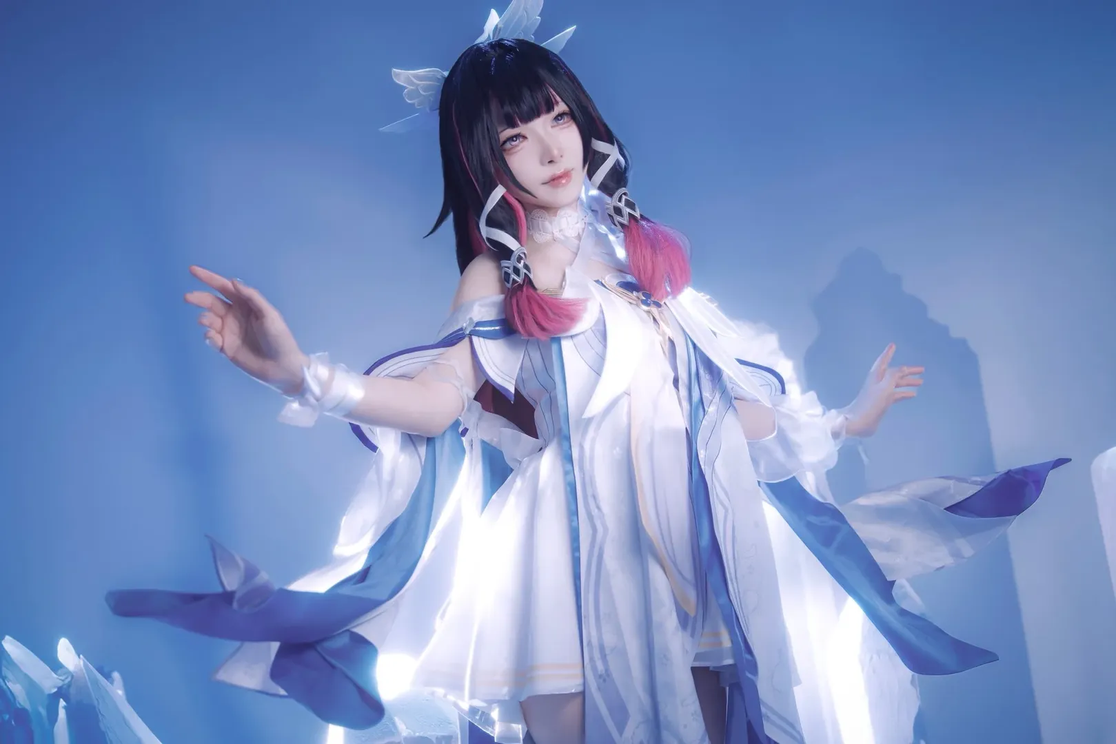 原神, コロンビーナ コスプレ, 二次元撮影, 原神コスプレ, 少女コスプレ - 3枚目