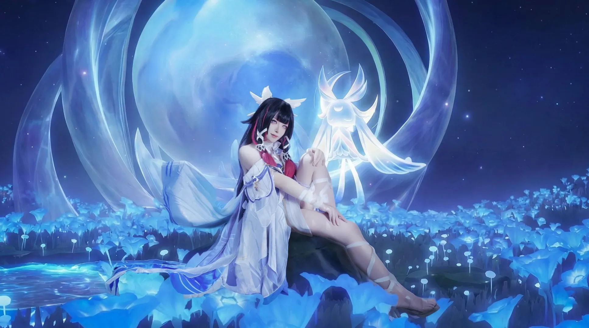 原神, 哥伦比娅cos, 二次元摄影, 原神cos, 少女cos