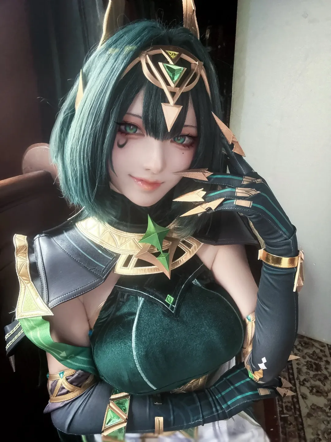 崩坏星穹铁道, 原神cos, 绿发cosplay, 二次元日常, cosplay服饰