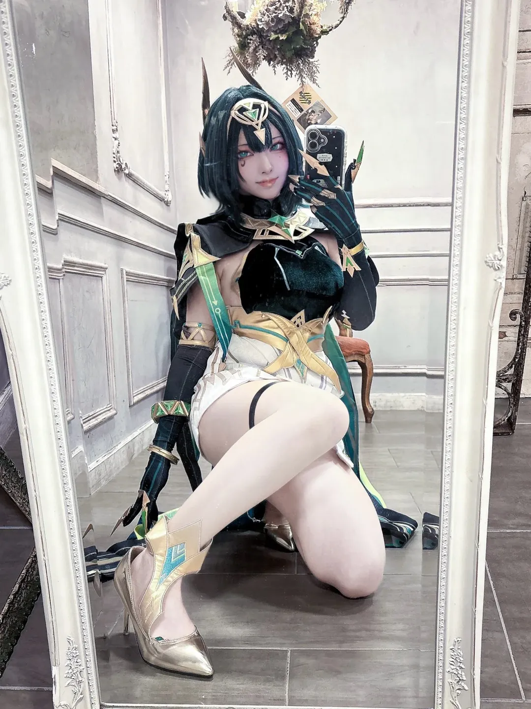 崩坏星穹铁道, 原神cos, 绿发cosplay, 二次元日常, cosplay服饰 - 第2张