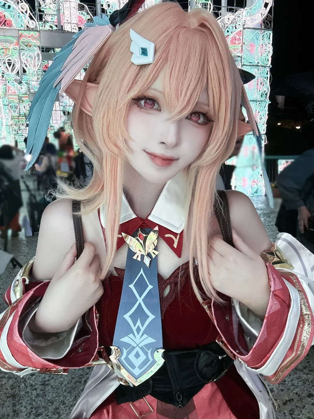 cosplay, Convention photography, 2D magic, Elf ear makeup and styling, Night photo post