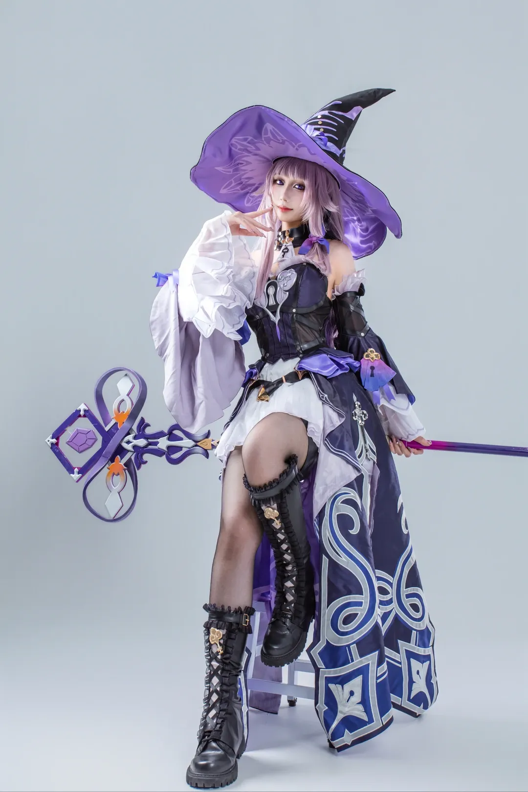 Honkai: Star Rail, Anime cosplay, Herta cosplay, The Herta, Witch cosplay