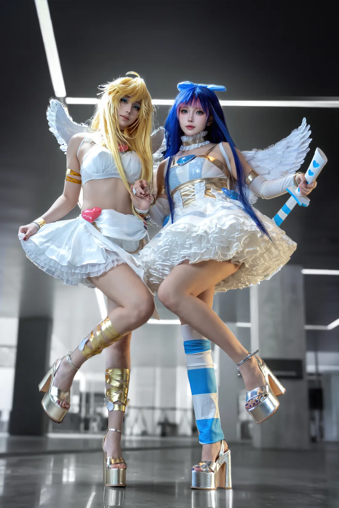 Firefly ACG Expo, Anime convention photos, Panty & Stocking with Garterbelt, Panty cosplay, Stocking cosplay - Image 1