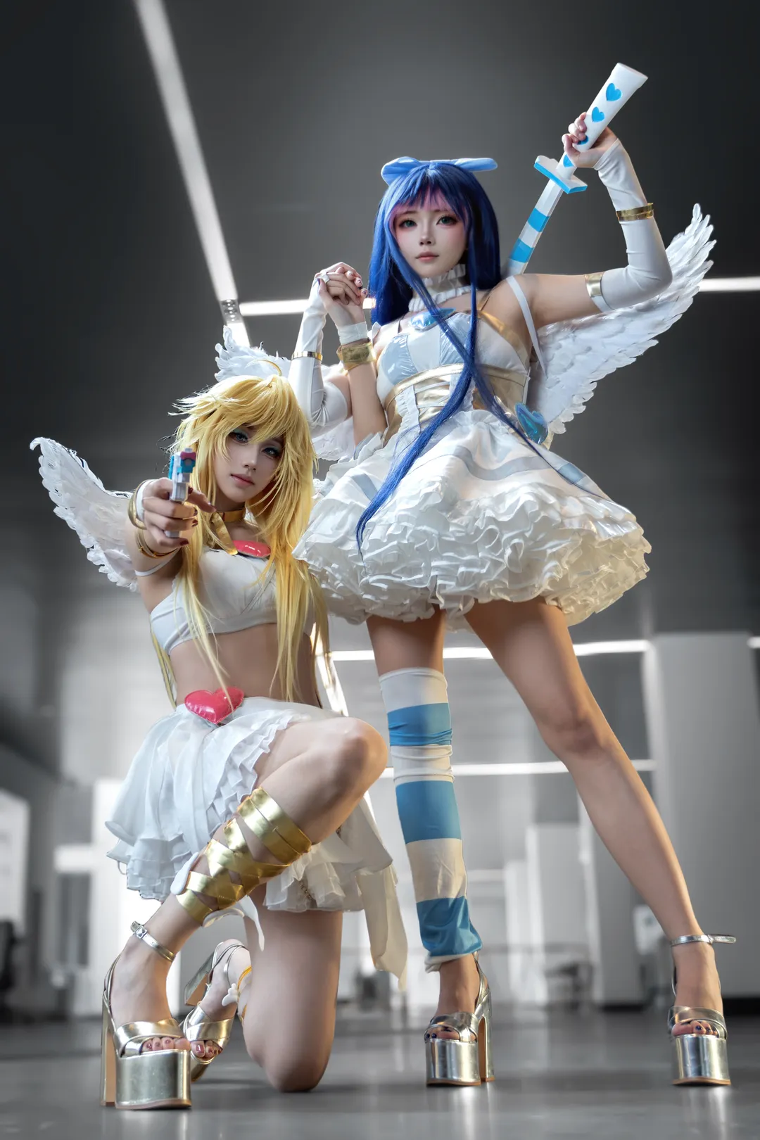 Firefly ACG Expo, Anime convention photos, Panty & Stocking with Garterbelt, Panty cosplay, Stocking cosplay - Image 2
