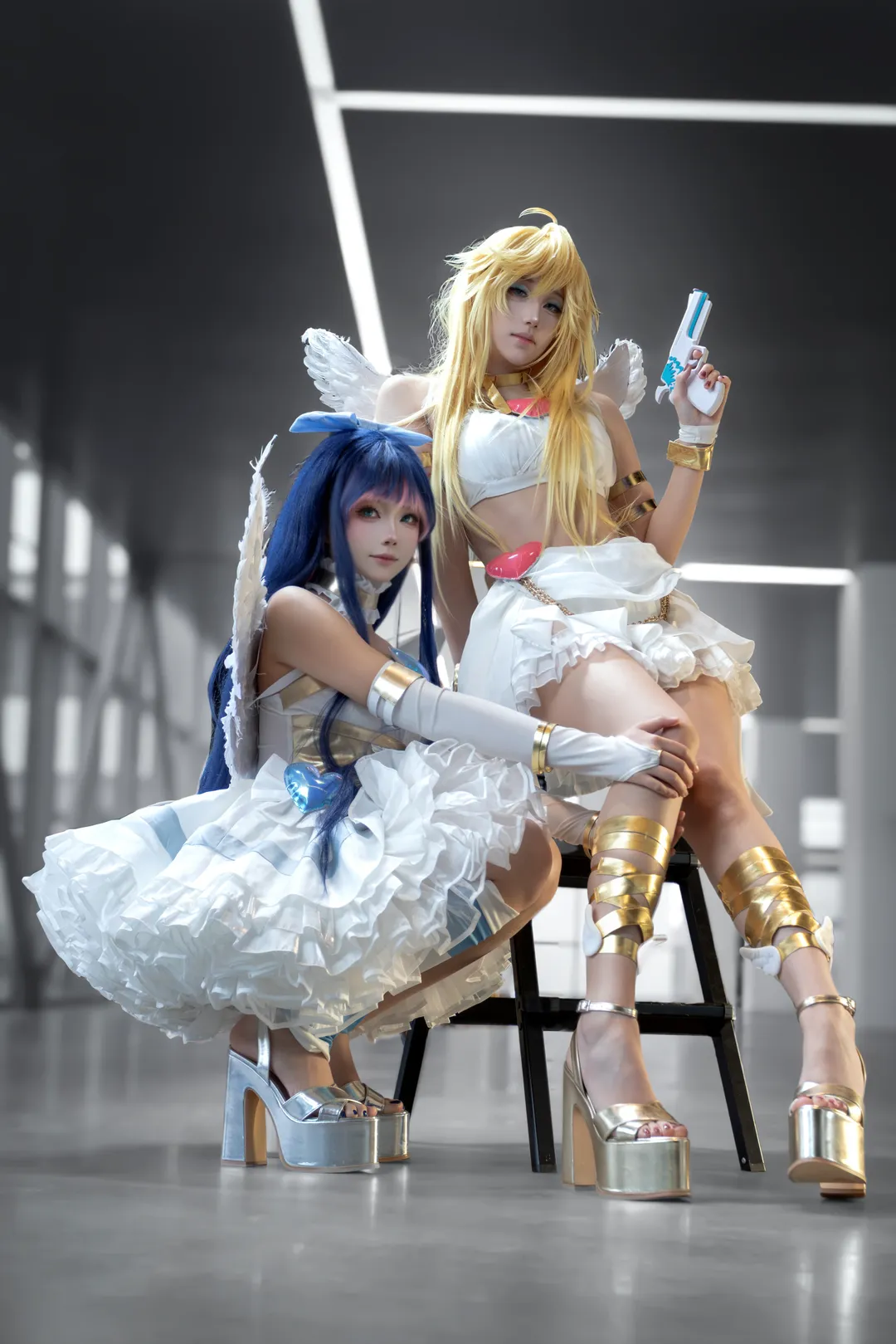 Firefly ACG Expo, Anime convention photos, Panty & Stocking with Garterbelt, Panty cosplay, Stocking cosplay - Image 3