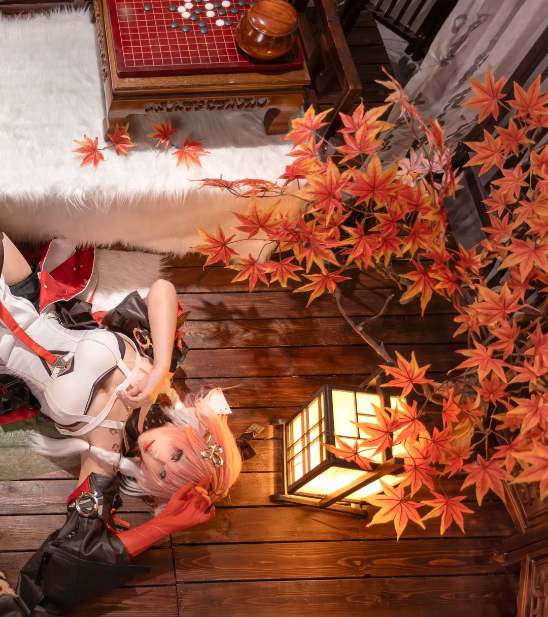 鸣潮, 黑丝造型, 长离cos, 二次元穿搭, 国风Cosplay摄影 - 第3张
