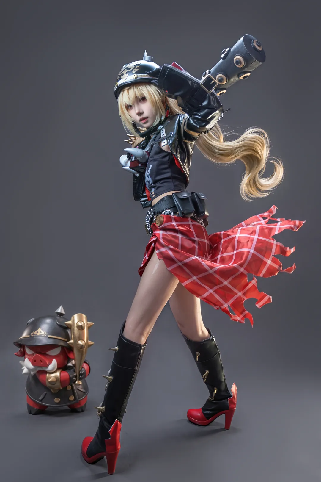 绝区零, cos摄影, 露西cos, 绝区零cosplay, 机车朋克 - 第1张