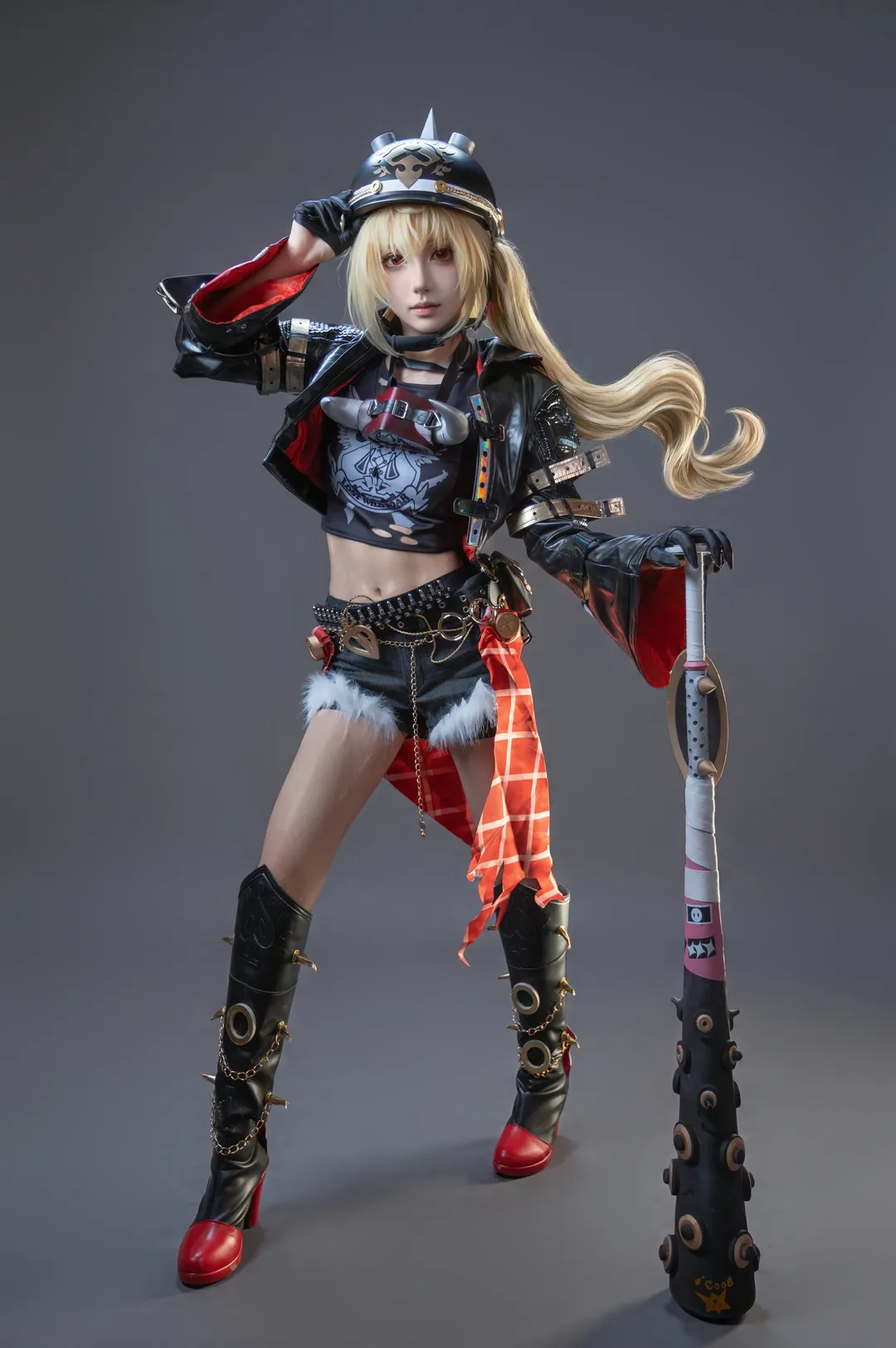 绝区零, cos摄影, 露西cos, 绝区零cosplay, 机车朋克