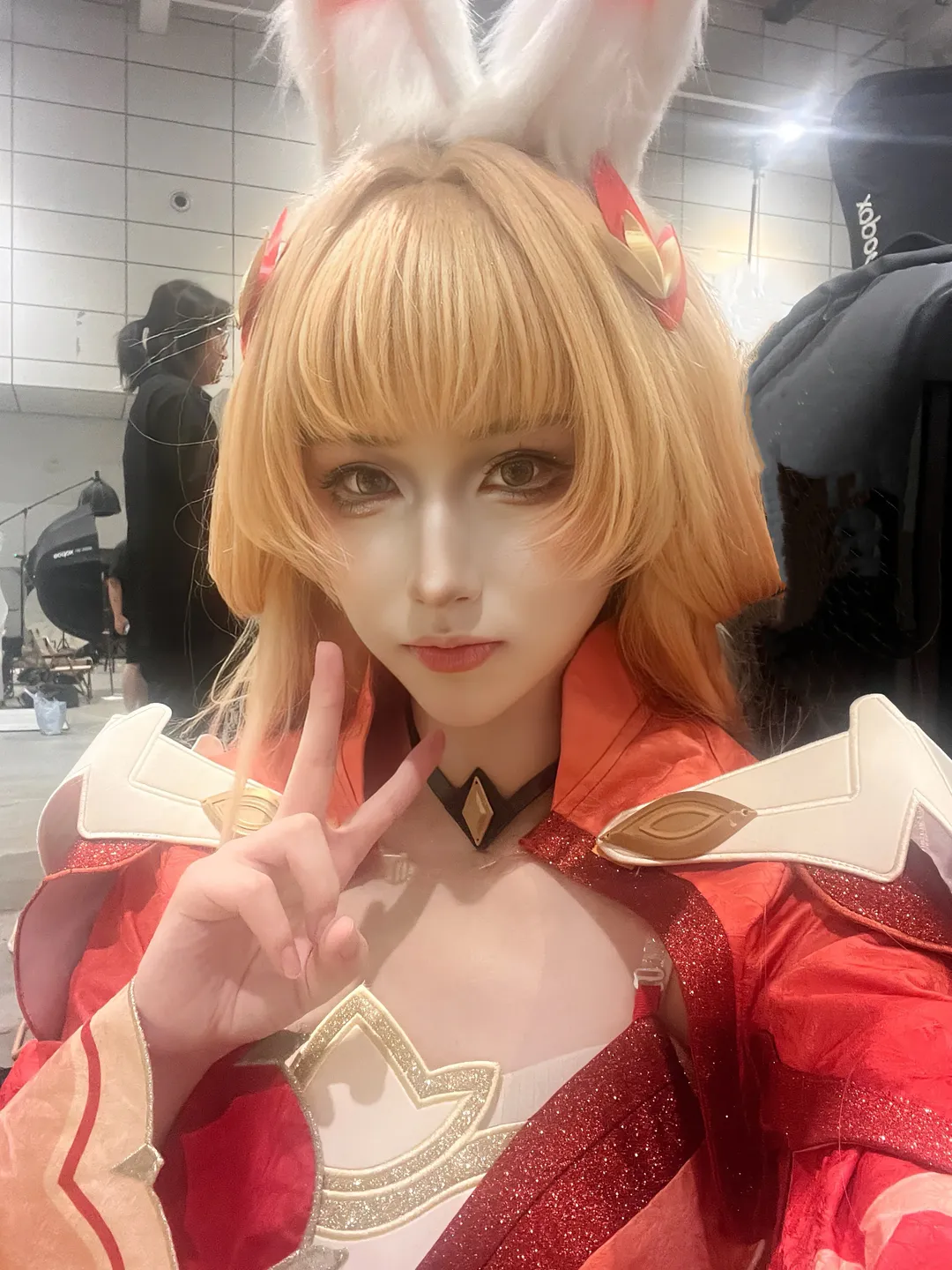 cosplay, 漫展, 王者荣耀, 公孙离cos, 兔耳