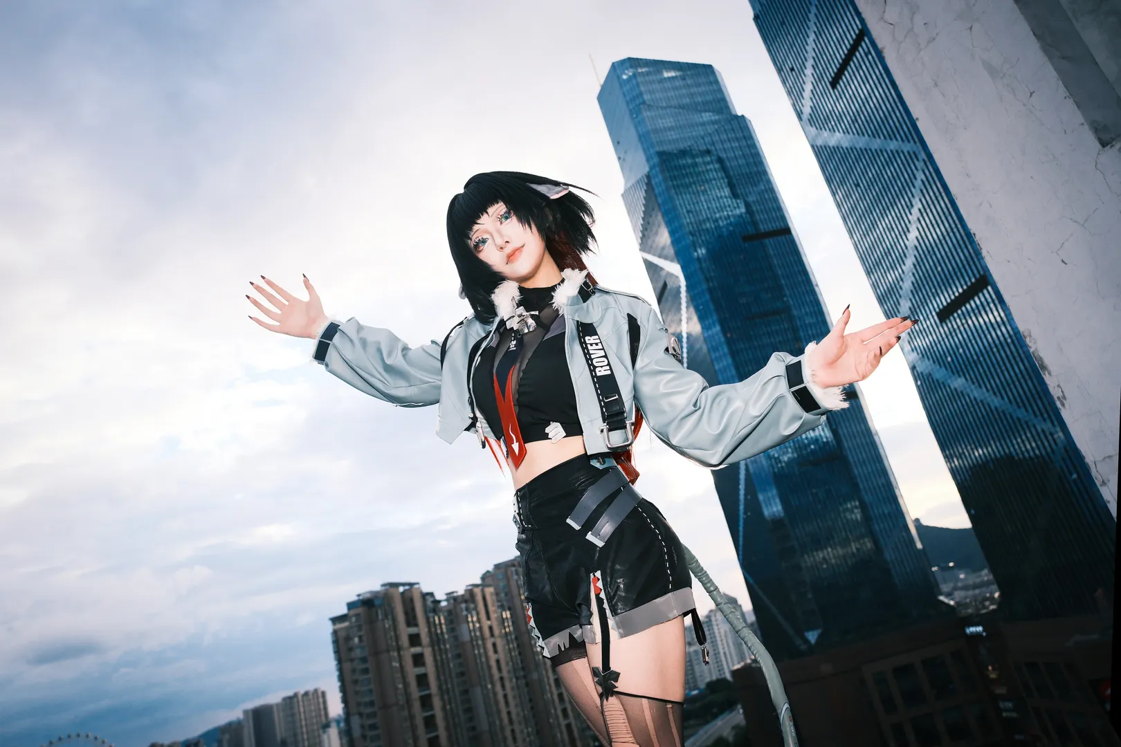 绝区零, cosplay日常, 天台摄影, 机能风穿搭, 简杜cos - 第2张