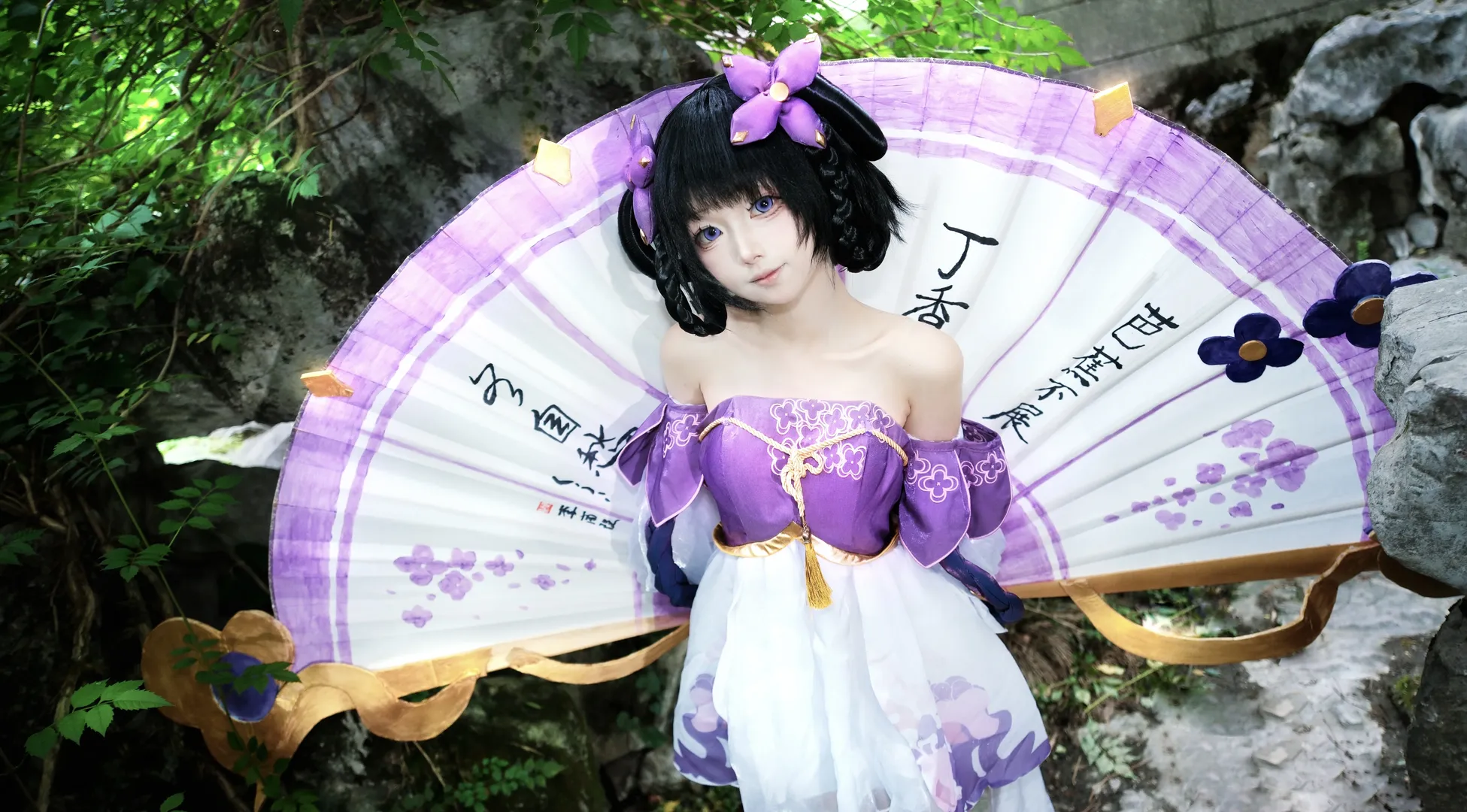 王者荣耀, 古风cosplay, 小乔cos, cosplay摄影, 丁香结cos