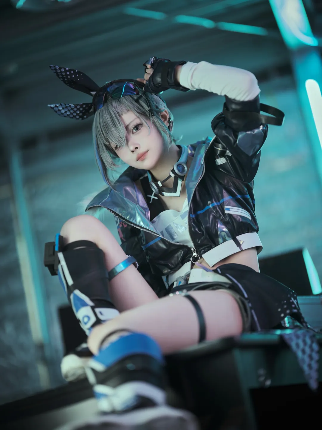 崩坏星穹铁道, 漫展场照, 银狼cos, cosplay摄影, 赛博朋克风 - 第1张