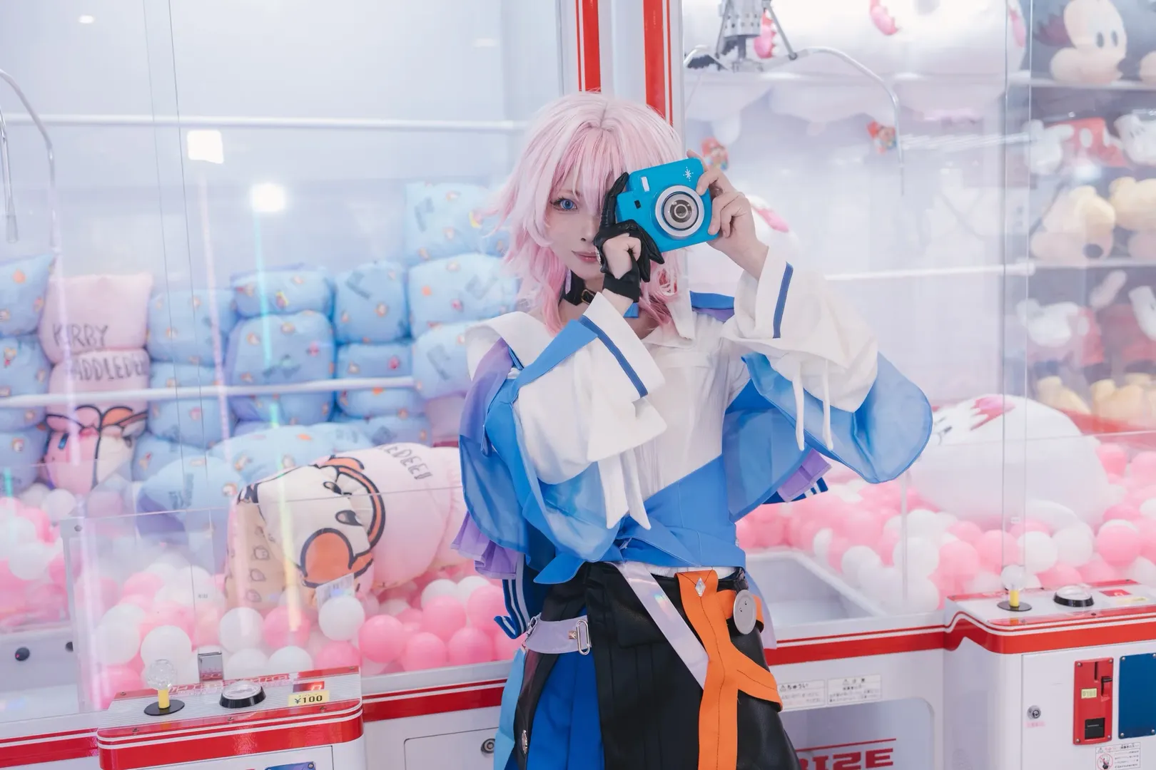 コスプレ, 2次元少女, 崩壊：スターレイル, 三月なのか コスプレ, ゲームセンターでの写真