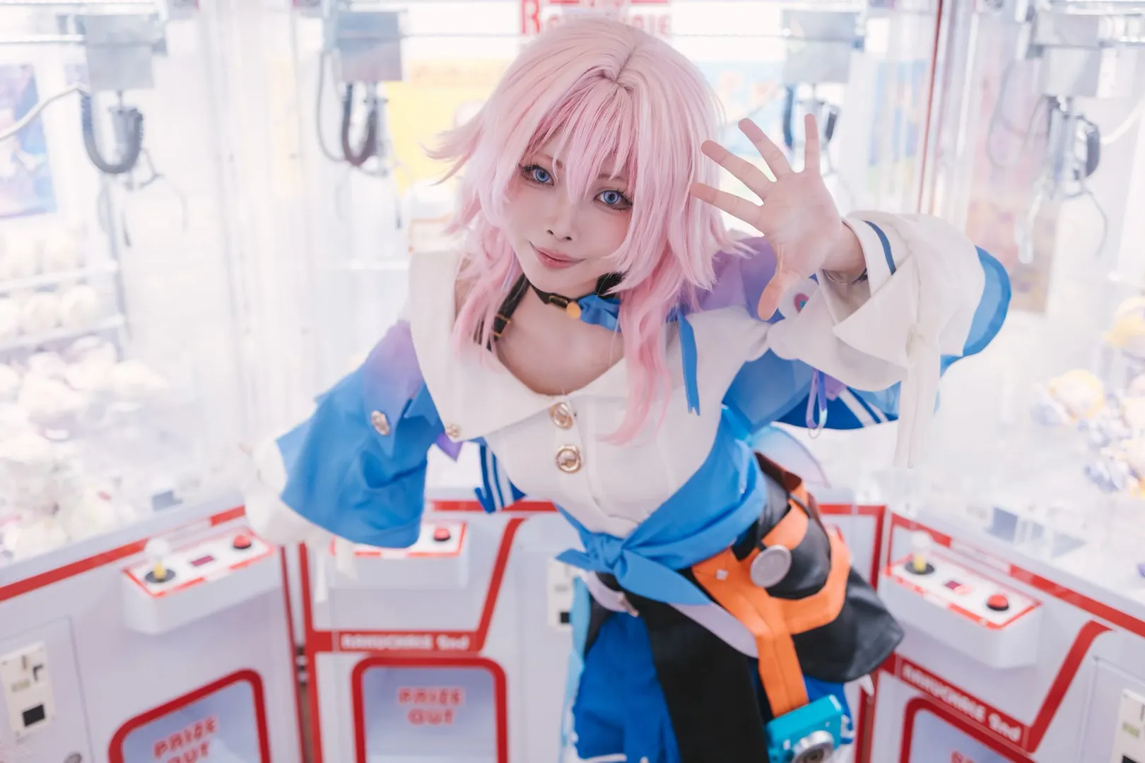 cosplay, 二次元少女, 崩坏星穹铁道, 三月七cos, 电玩城写真 - 第5张