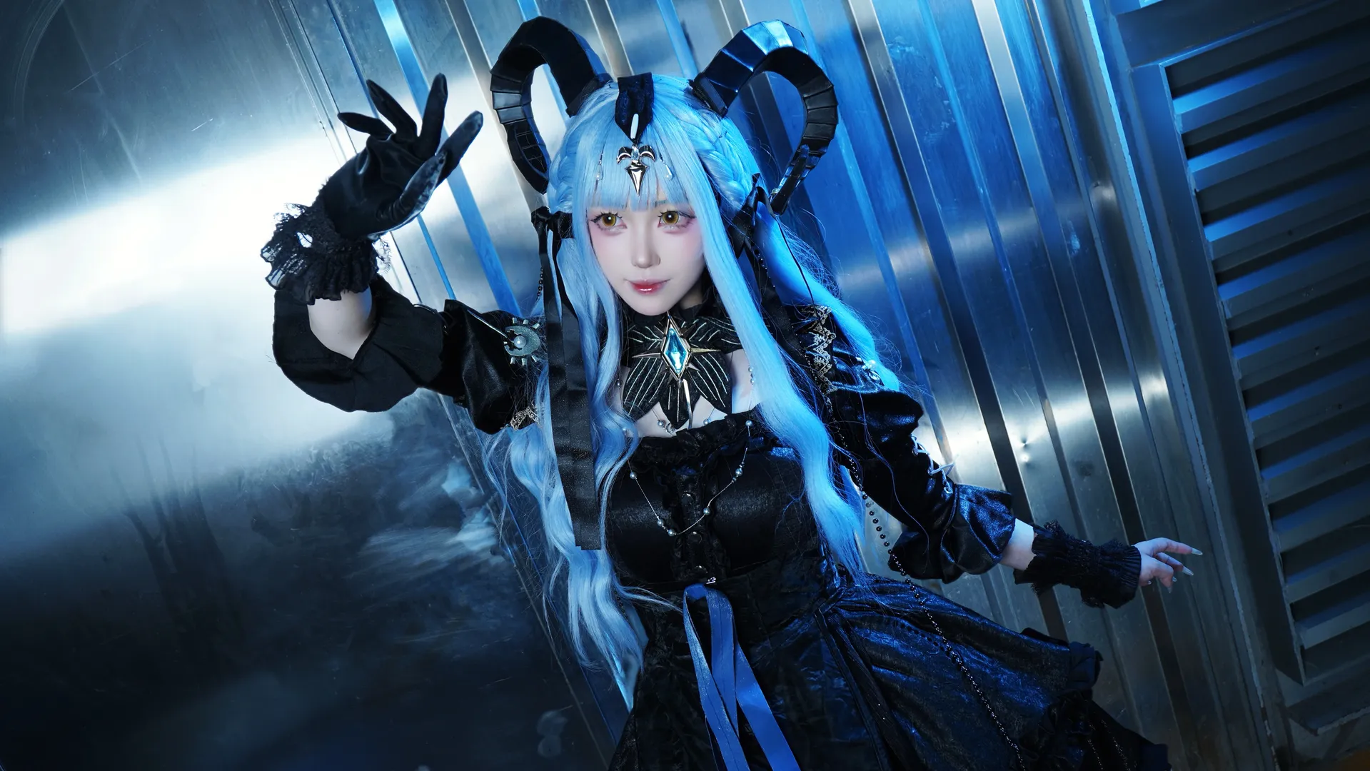 漫展返图, 丰川祥子cos, Ave Mujica, cosplay摄影, 深圳动漫节 - 第1张