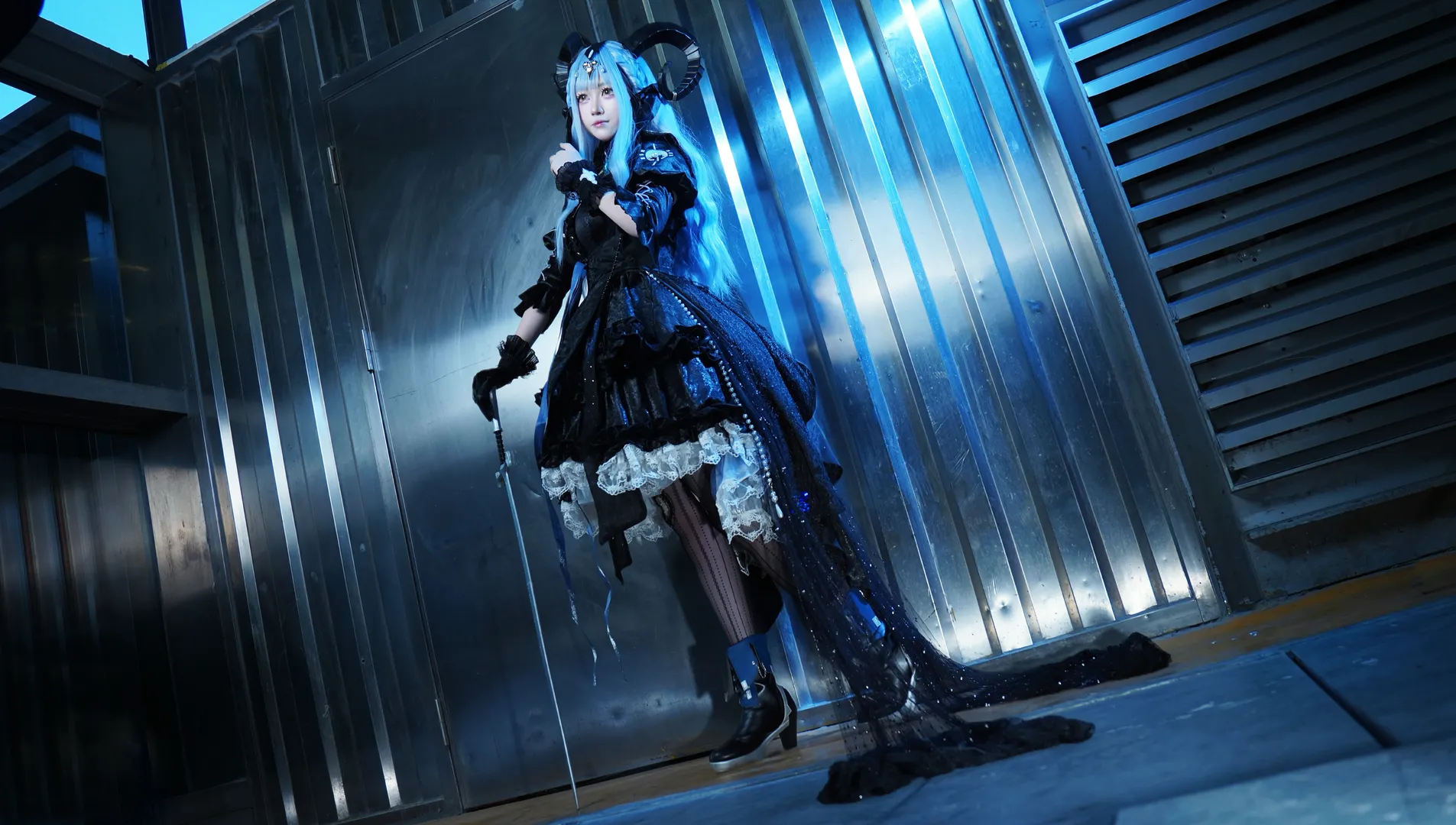 漫展返图, 丰川祥子cos, Ave Mujica, cosplay摄影, 深圳动漫节