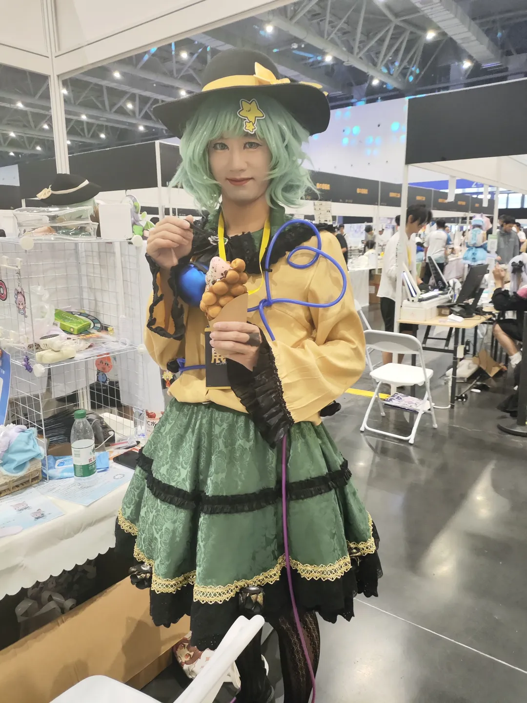 東方Project, 古明地戀cos, cosplay穿搭分享, 杭州綴夢漫展, 漫展攤主日常
