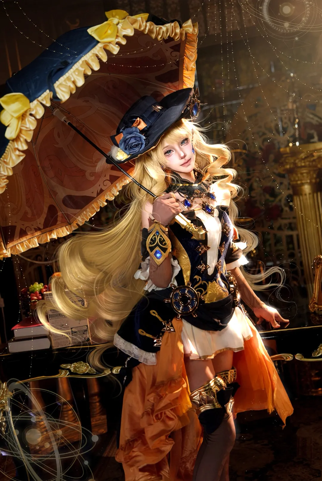 原神, フォンテーヌ, 原神コスプレ, ナヴィア コスプレ, 棘薔薇の会