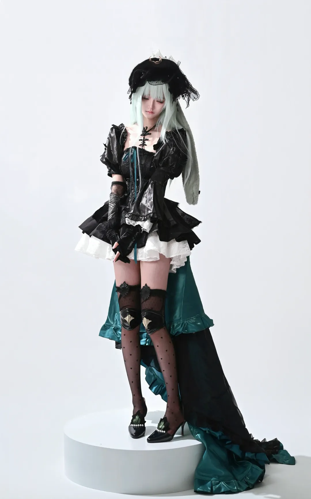 Ave Mujica, 哥特风穿搭, 若叶睦cos, 漫展试衣, Cosplay记录 - 第4张