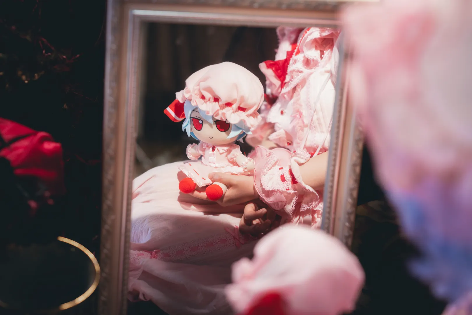 东方Project, 蕾米莉亚cos, Cosplay分享, 哥特洛丽塔, 暗黑风摄影 - 第12张