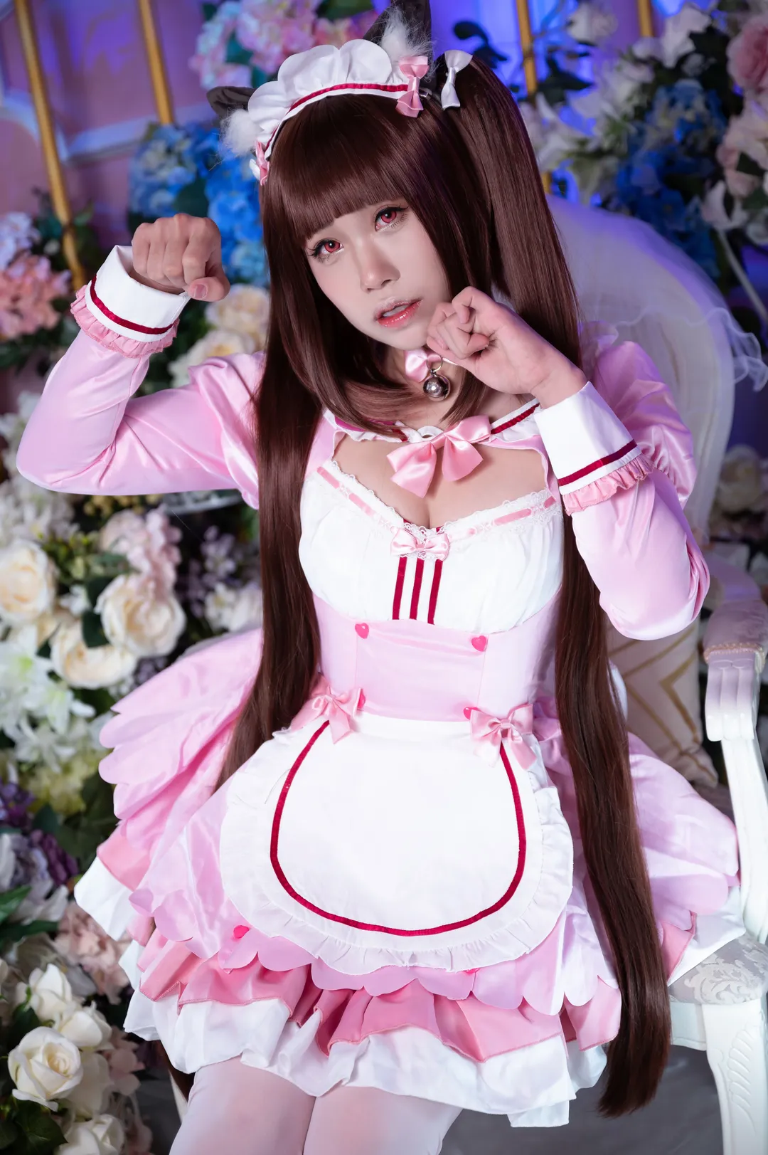 cosplay, 二次元摄影, 巧克力cos, 猫娘乐园, 猫娘女仆 - 第14张