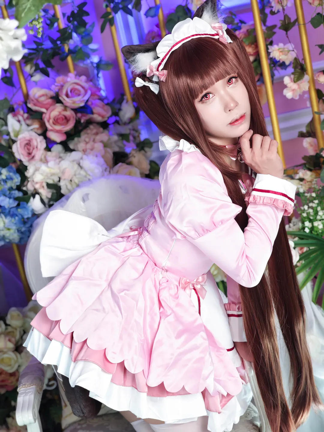 cosplay, 二次元摄影, 巧克力cos, 猫娘乐园, 猫娘女仆 - 第2张