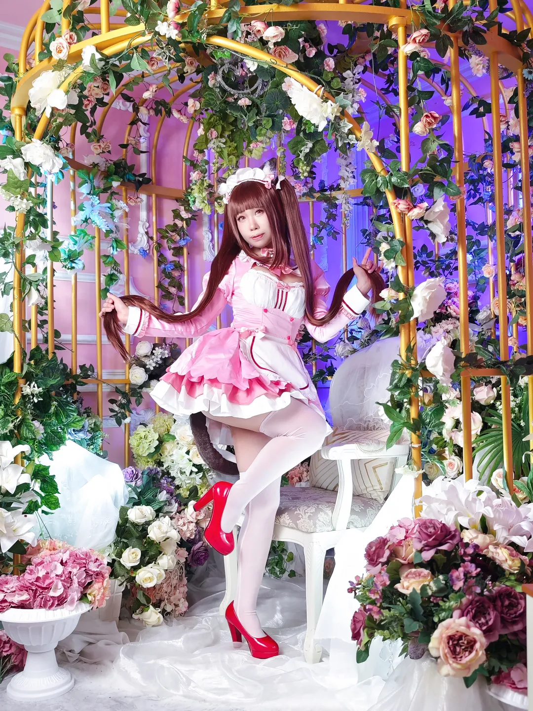 cosplay, 二次元摄影, 巧克力cos, 猫娘乐园, 猫娘女仆 - 第5张