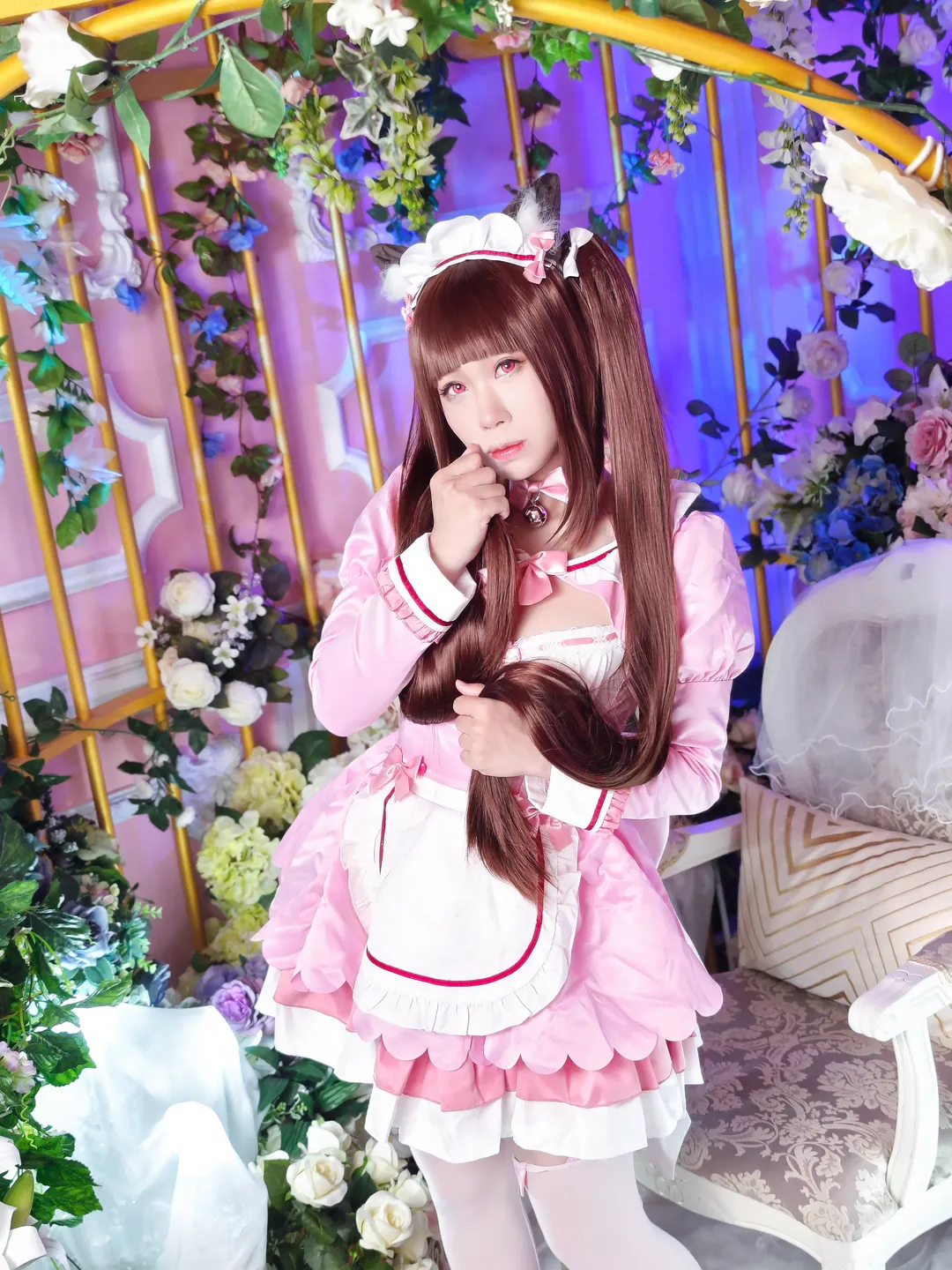cosplay, 二次元摄影, 巧克力cos, 猫娘乐园, 猫娘女仆 - 第9张