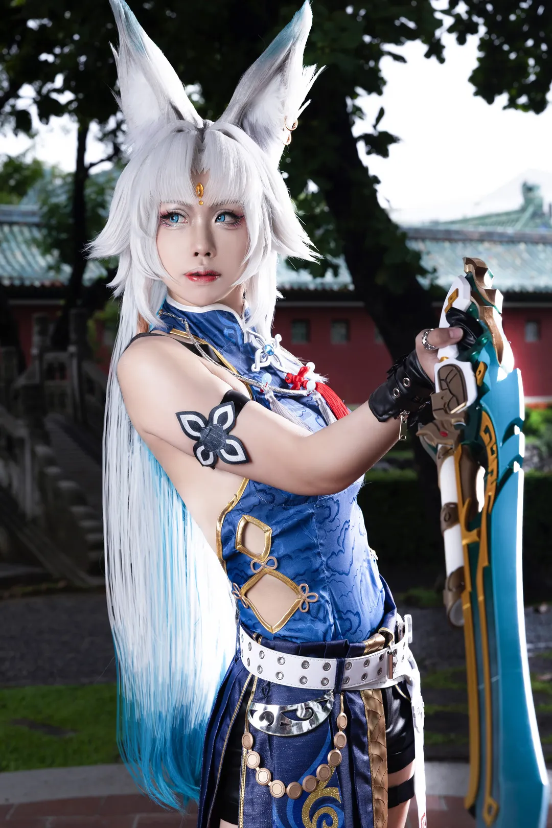 cosplay, 崩坏星穹铁道, 飞霄cos, 外景摄影, 兽耳狐娘 - 第10张