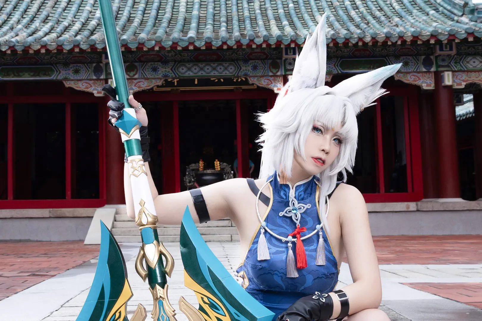 cosplay, 崩坏星穹铁道, 飞霄cos, 外景摄影, 兽耳狐娘 - 第14张