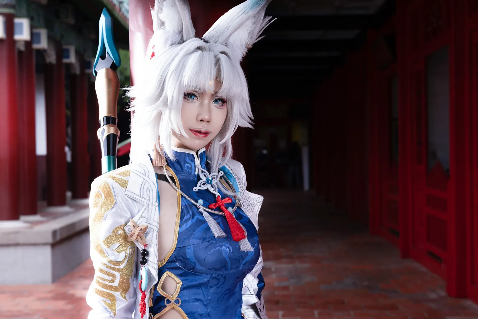 cosplay, 崩坏星穹铁道, 飞霄cos, 外景摄影, 兽耳狐娘 - 第2张