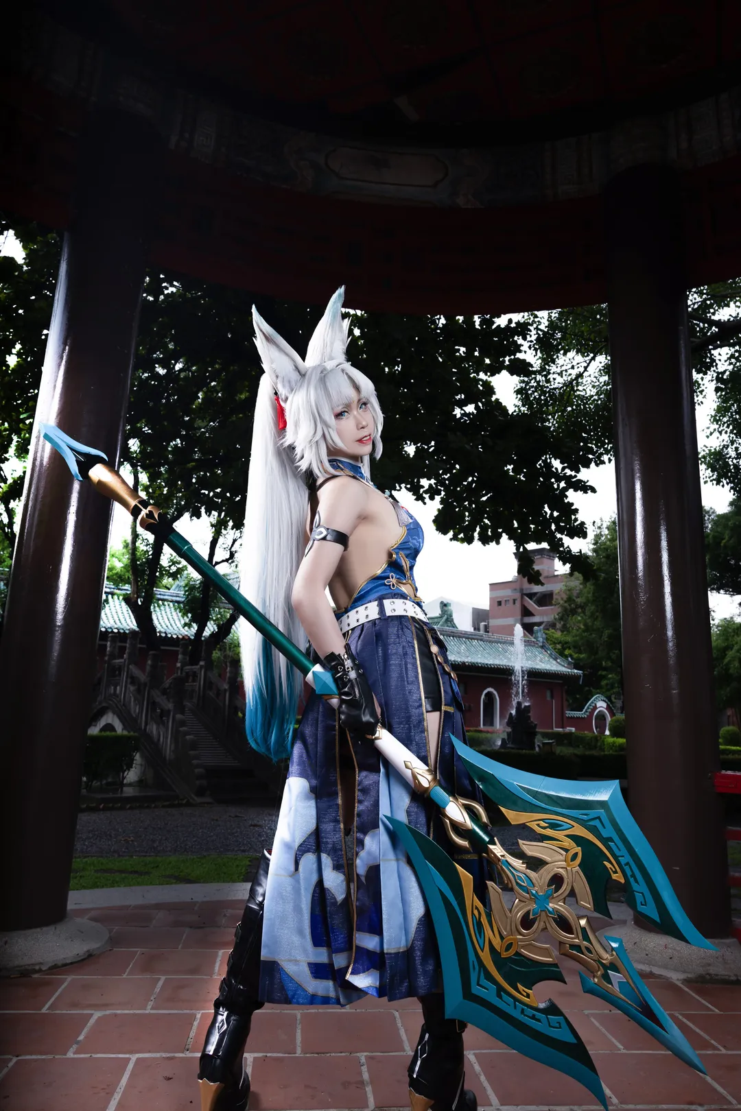 cosplay, 崩坏星穹铁道, 飞霄cos, 外景摄影, 兽耳狐娘 - 第3张