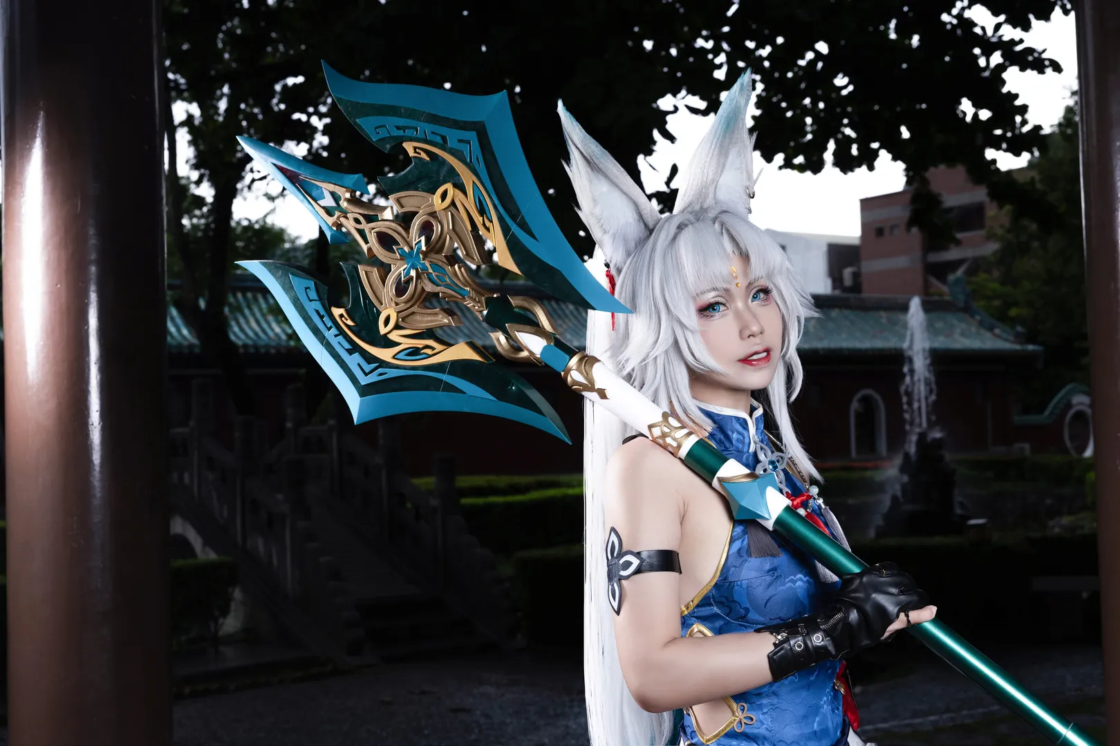 cosplay, 崩坏星穹铁道, 飞霄cos, 外景摄影, 兽耳狐娘 - 第4张