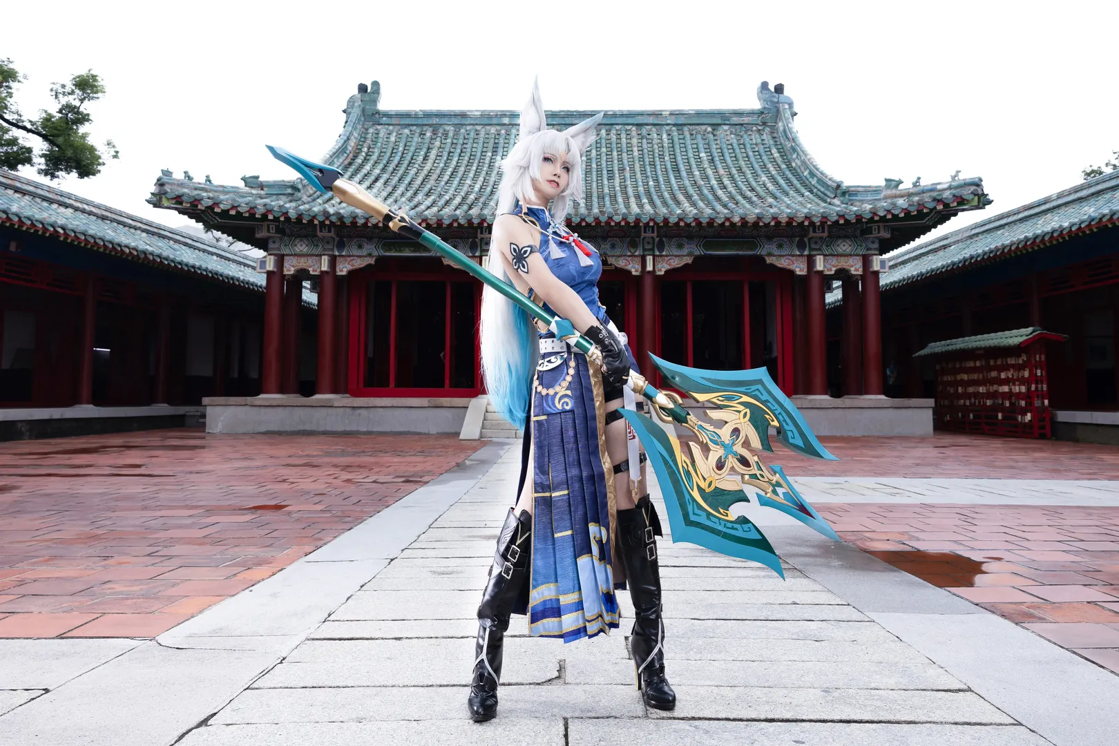 コスプレ, 崩壊：スターレイル, ヒショウ コスプレ, ロケーション撮影, 獣耳狐娘