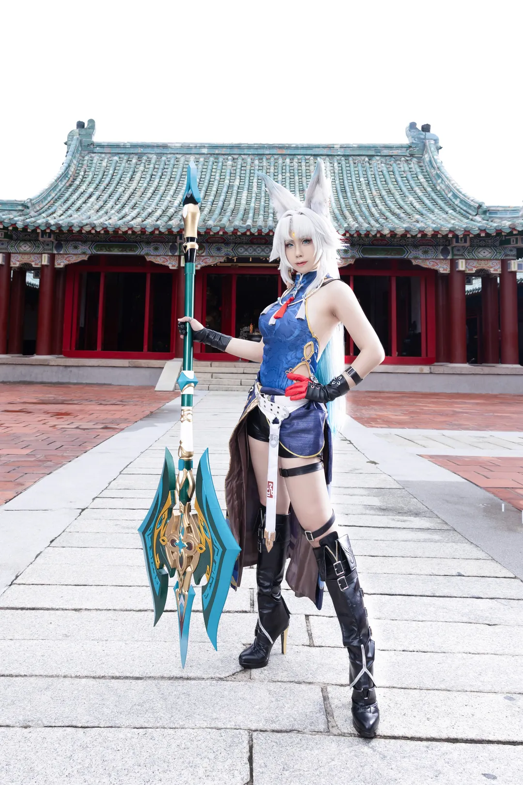 cosplay, 崩坏星穹铁道, 飞霄cos, 外景摄影, 兽耳狐娘 - 第6张