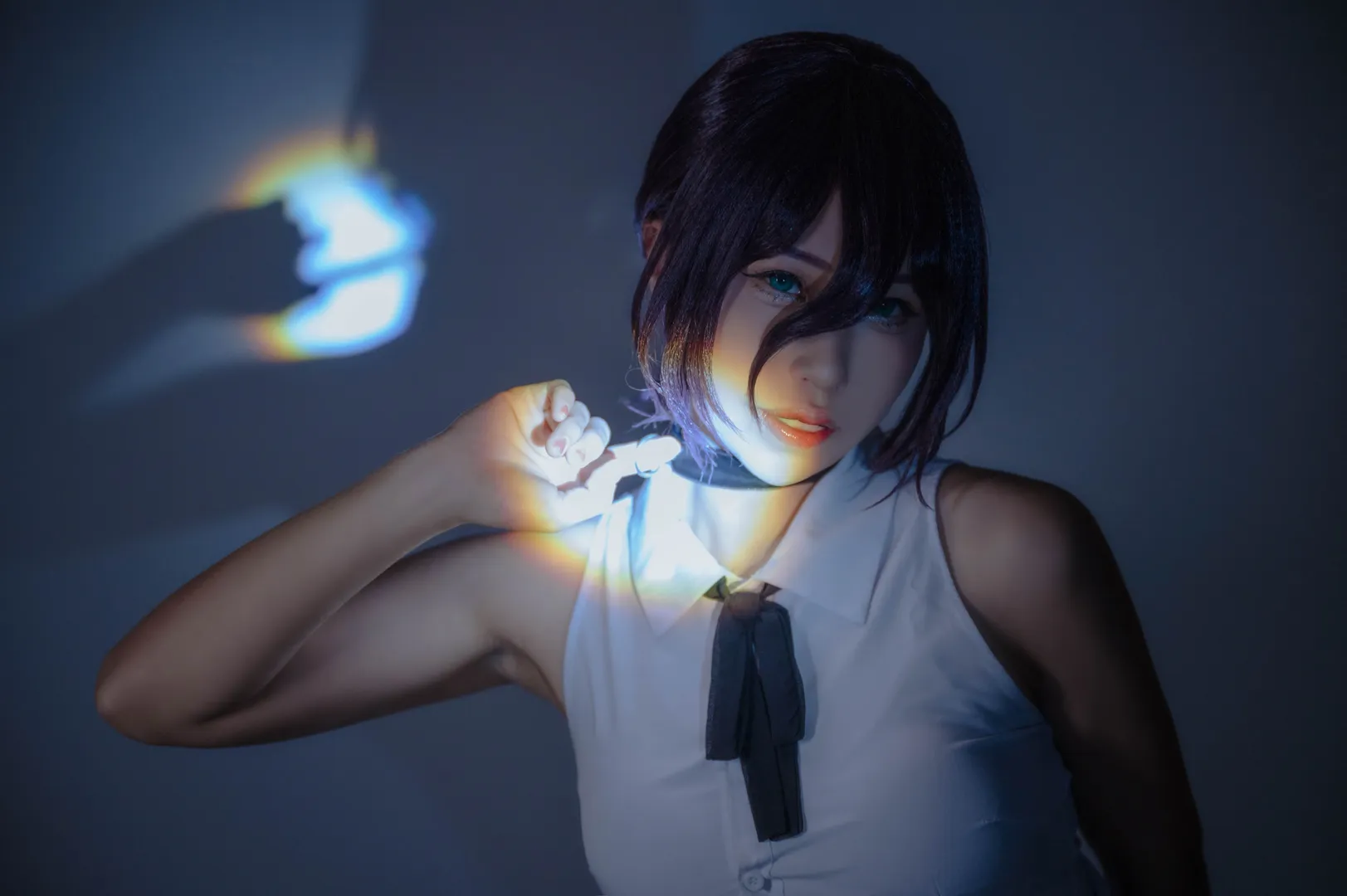 二次元摄影, cosplay摄影, 过膝袜穿搭, 链锯人, 蕾洁cos - 第2张
