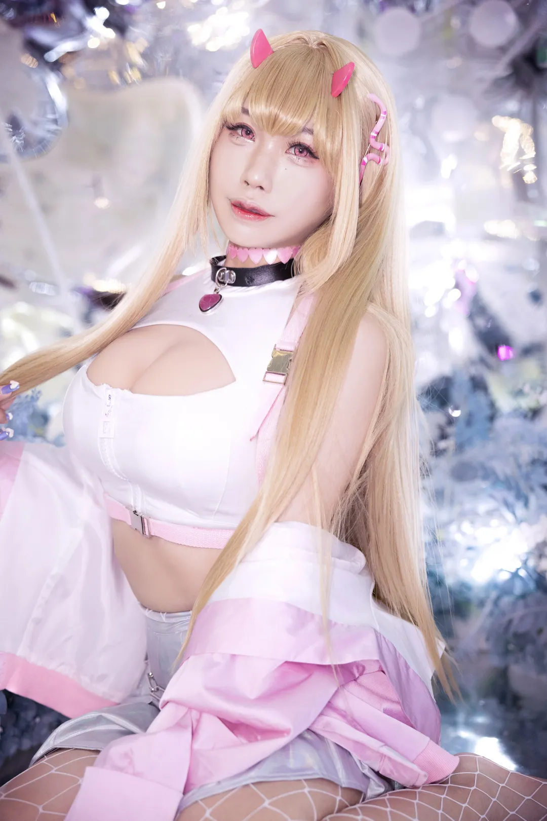 胜利女神妮姬, 二次元cosplay, 镜面摄影, 毒蛇cos, Nikke