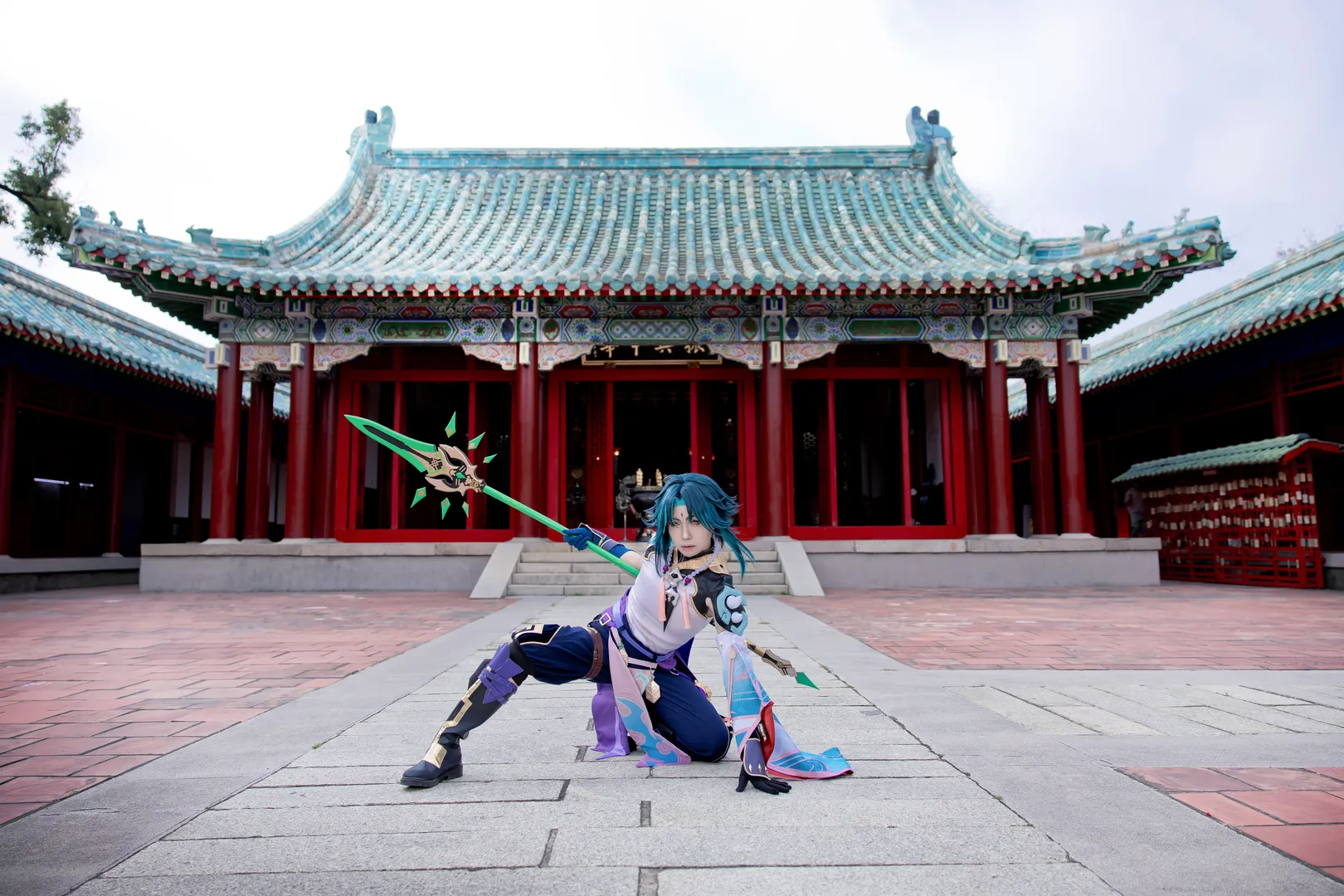 原神, cosplay摄影, 古风外景, 魈cos, 降魔大圣 - 第2张