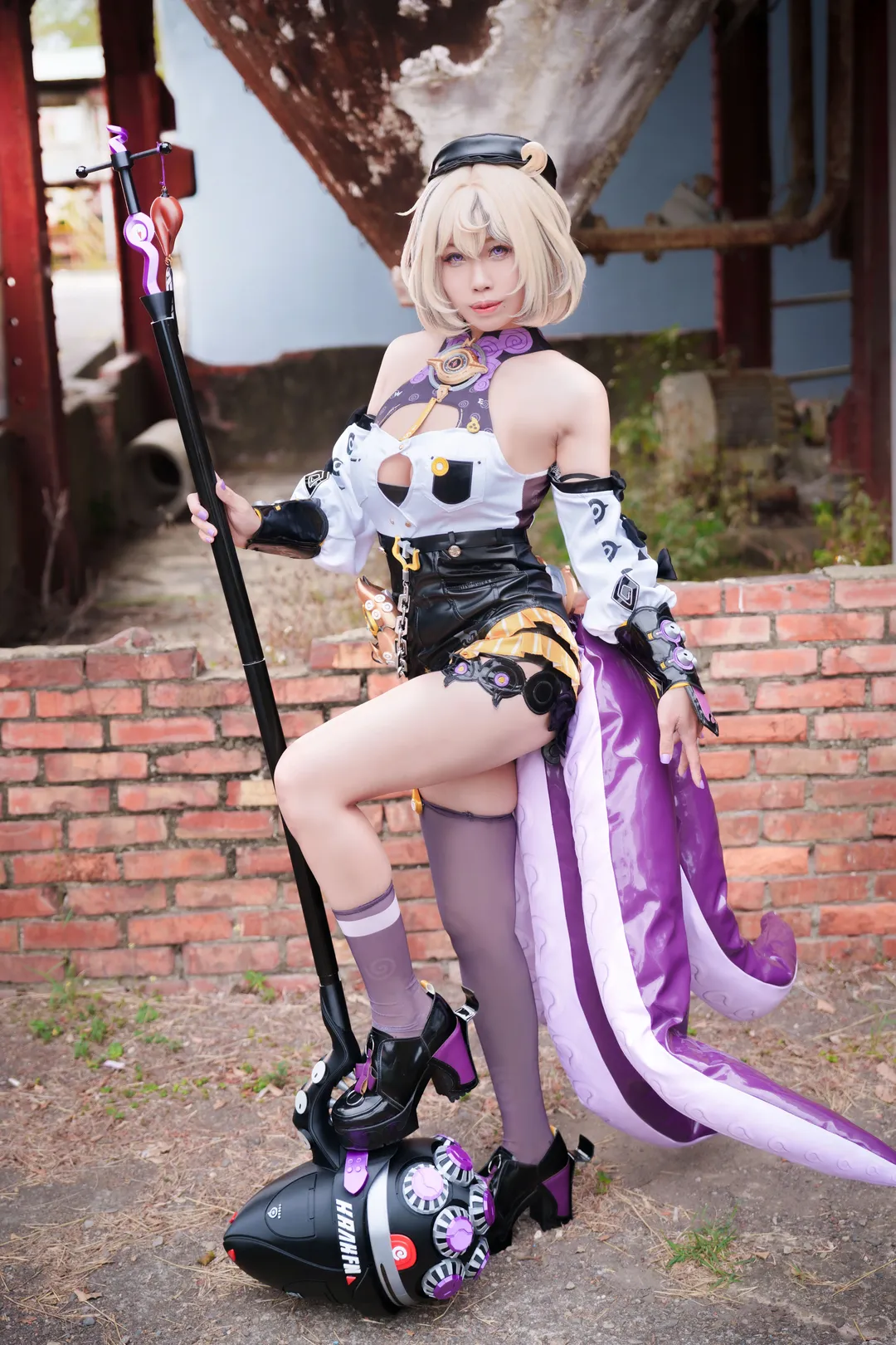 绝区零, 二次元, cosplay, 伊德海莉cos, 工业风摄影 - 第1张